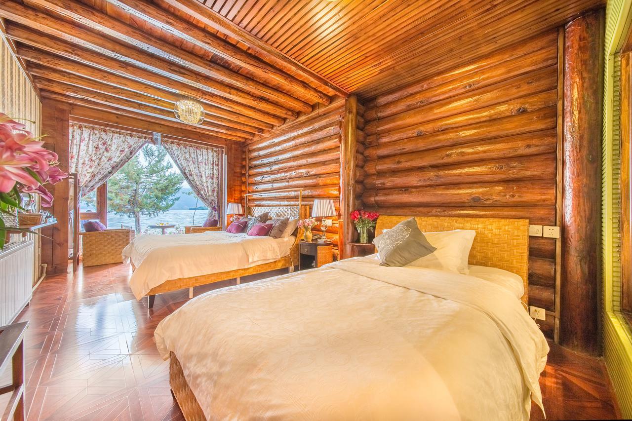 נינגלנג Lugu Lake In Love Inn Hostel מראה חיצוני תמונה
